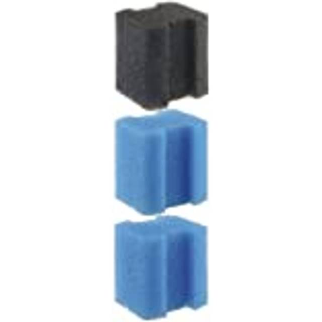 filter sponges Blumodular 8 x 13 cm blue/black 3 pieces