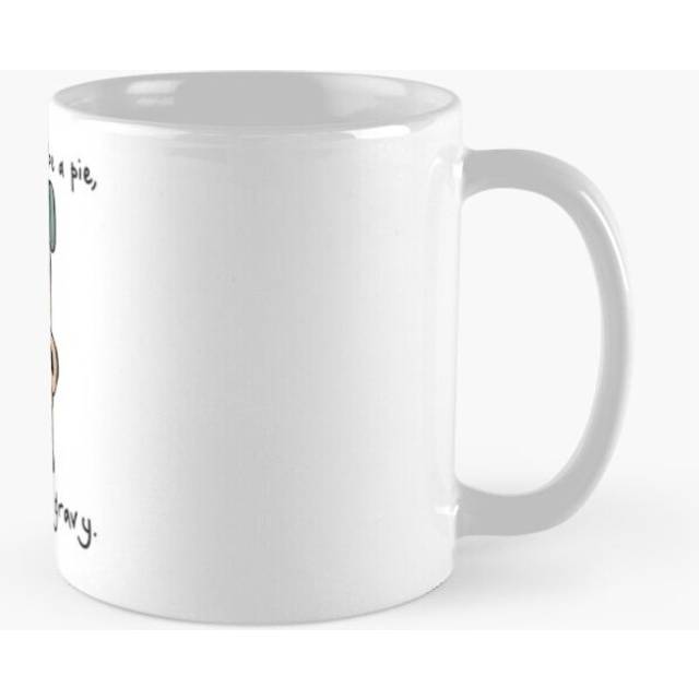 Mugs 11oz Babs - I Don't Want To be a Pie Coffee Ceramic Mug Funny Anniversary Novelty Christmas Gift