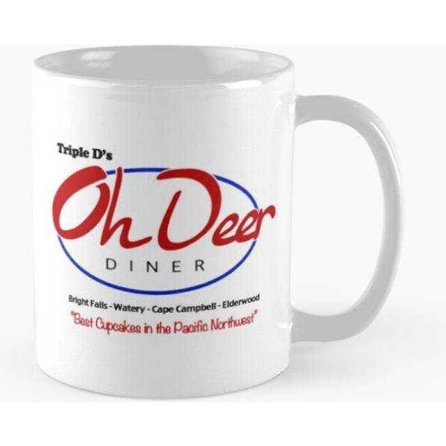 Mugs 11oz Triple D_s Oh Deer Diner  Coffee Ceramic Mug Funny Anniversary Novelty Christmas Gift