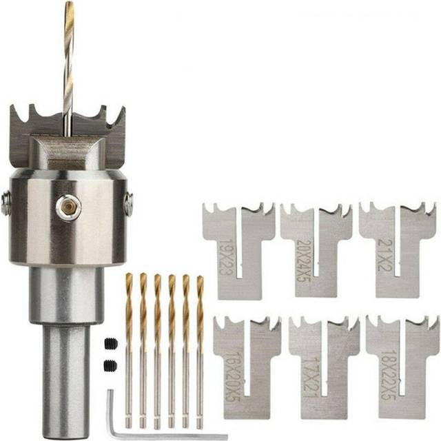 (S) 16-24mm Woodworking Bead Drill Bits 10mm Shank Milling Cutter Wooden Ball Car Router Bit Tool