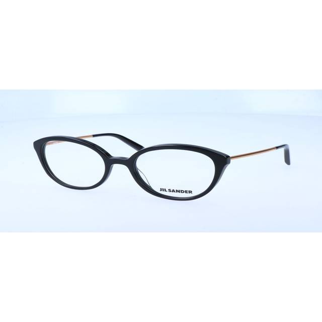 Jil Sander J 4007 A Women&#39;s Eyeglasses Black Size 52 (Frame Only) - Blue Light Block Available (52)