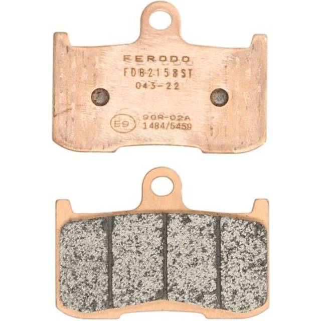 Ferodo sinter-grip road front brake pads fits triumph tiger sport 1050 2016
