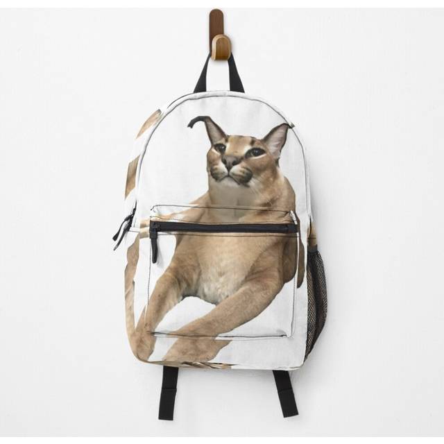 "Backpack Big Floppa School Bag Travel 15"""