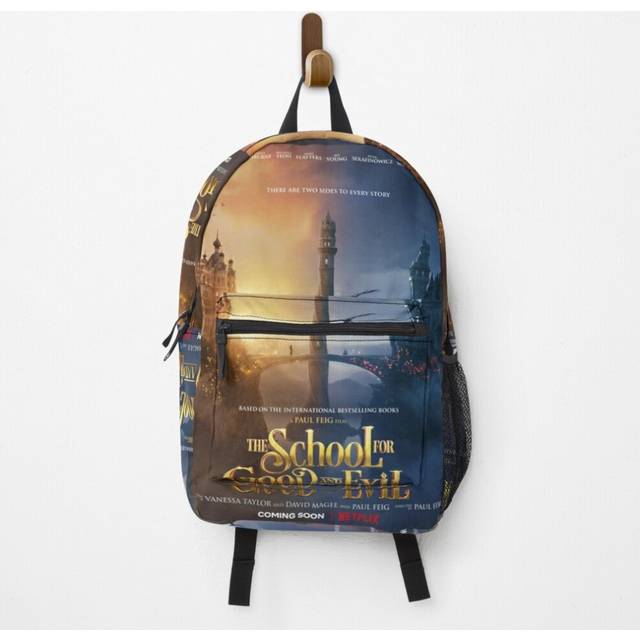 "Backpack The School for Good and Evil  School Bag Travel 15"""