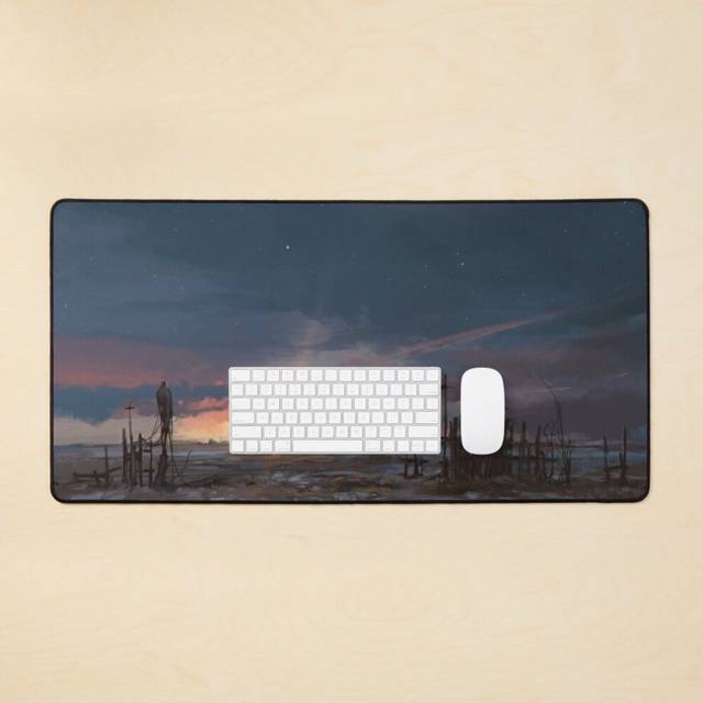 Desk Mat Sun Guard Large Gaming Mouse Pad 35x16 inch