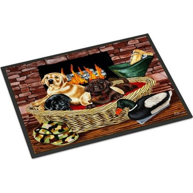 """""Caroline's Treasures AMB1362MAT The Next Generation Labrador Indoor or Outdoor Mat  18"""""""" x 27""""""""  Multicolor"""""