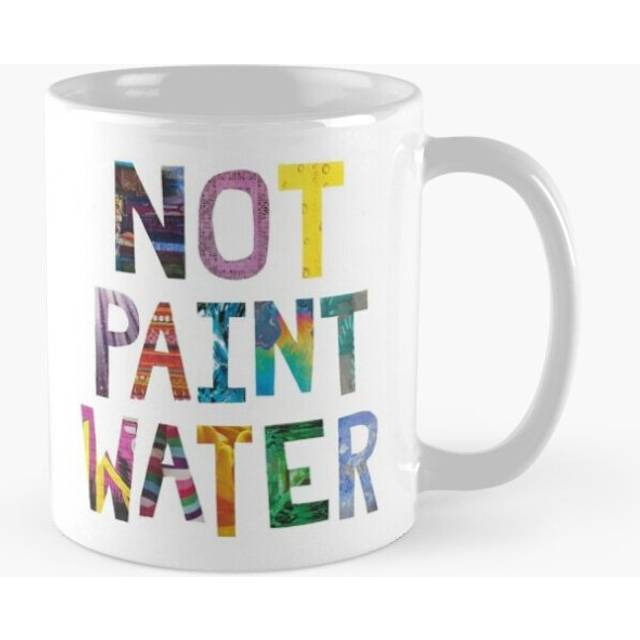 Mugs 11oz Not Paint Water Coffee Ceramic Mug Funny Anniversary Novelty Christmas Gift