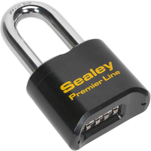 Sealey Steel Combination Padlock 62mm Long