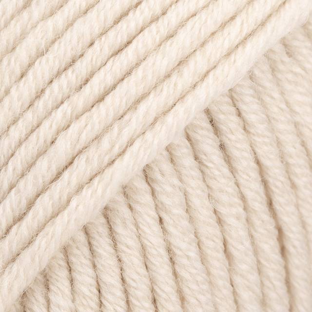 Big Merino Uni Colour Garn Ullgarn 50 g light beige 24 Drops
