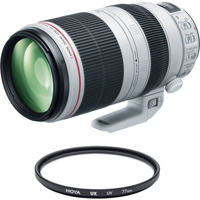 CANON EF 100-400mm F4.5-5.6L IS II USM + HOYA UX UV 77mm Filter