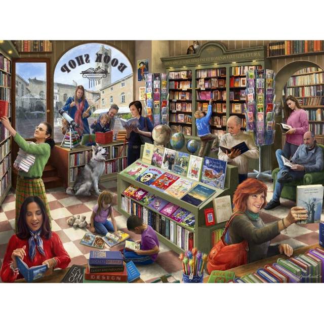 Book Shop Jigsaw Puzzle 550 Piece