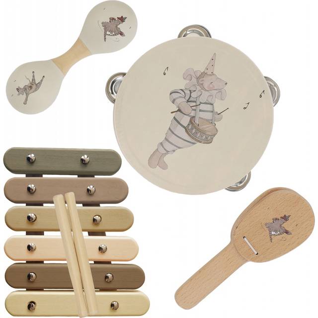 Konges Sløjd Music Set - Gaver til 2 årige - Babyhelp.dk