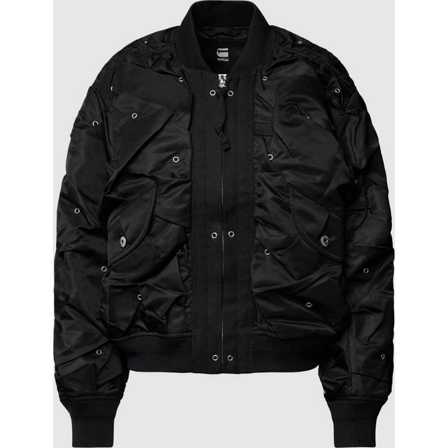 G Star Raw Womens G-Star RAW Cropped Party Bomber - Black - Size X-Small