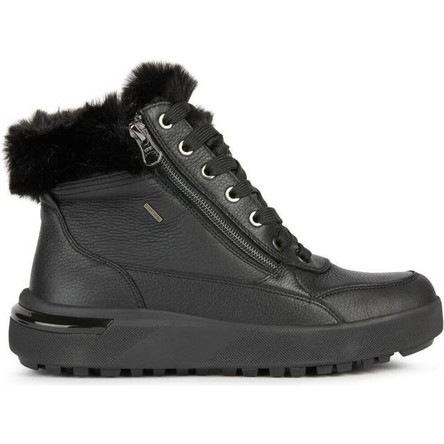 Geox Casual Lukkede Flade Støvletter Dalyla B Abx A - Black