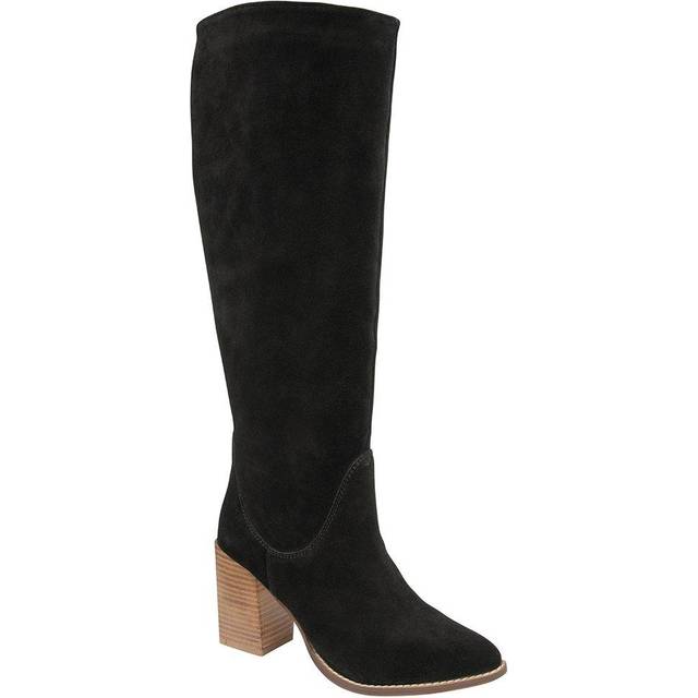 Ravel Lumsden Womens Knee High Boots Colour: Black Suede, Size: 8
