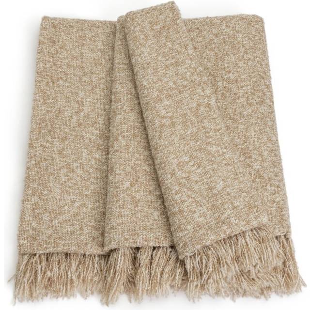 Habitat Boucle Throw - Natural -125x150cm