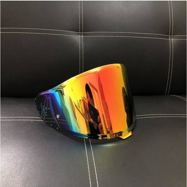 (Rainbow orange) RF1400 Helmet Visor Lens for Shoei RF-1400 CWR-F2 NXR 2