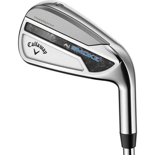 CALLAWAY PARADYM AI SMOKE SINGLE IRONS - STEEL SHAFTS - Right , P WEDGE (42°) , Elevate 95 MPH / Regular
