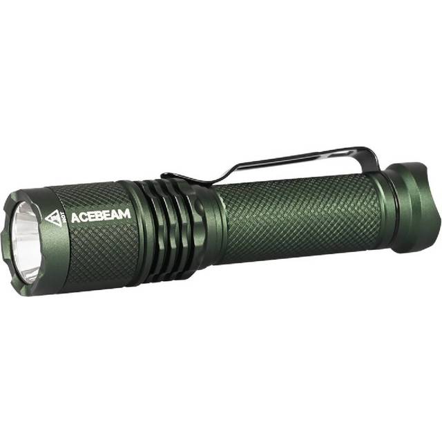 Ficklampa Acebeam TAC AA 1000 lumen 6500K OD green
