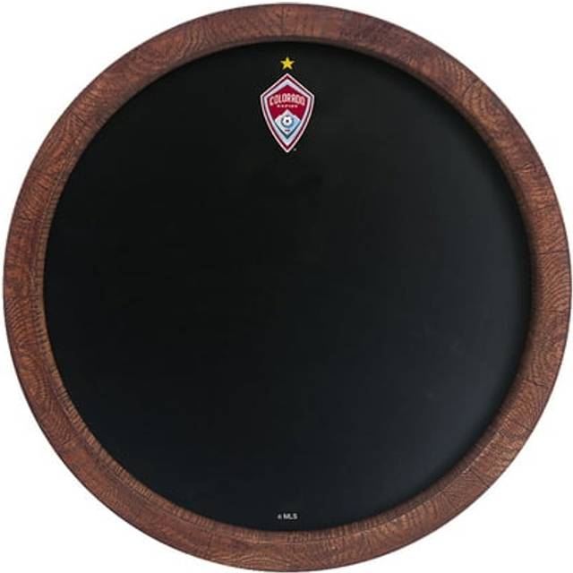 Colorado Rapids 20.25'' Round Chalkboard Faux Barrel Top Sign - No Size