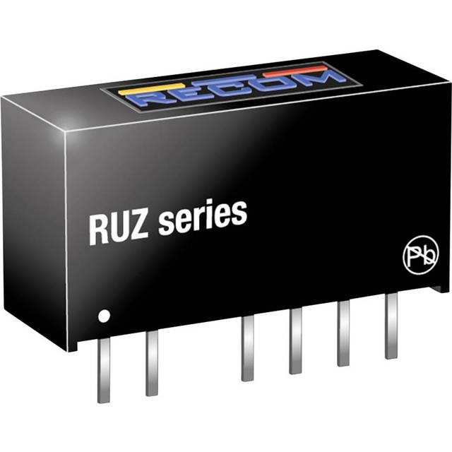 RECOM RUZ-050505 DC/DC-omvandlare kretskort 200 mA 2 W Antal utgångar: 2 x Innehåll 1 st