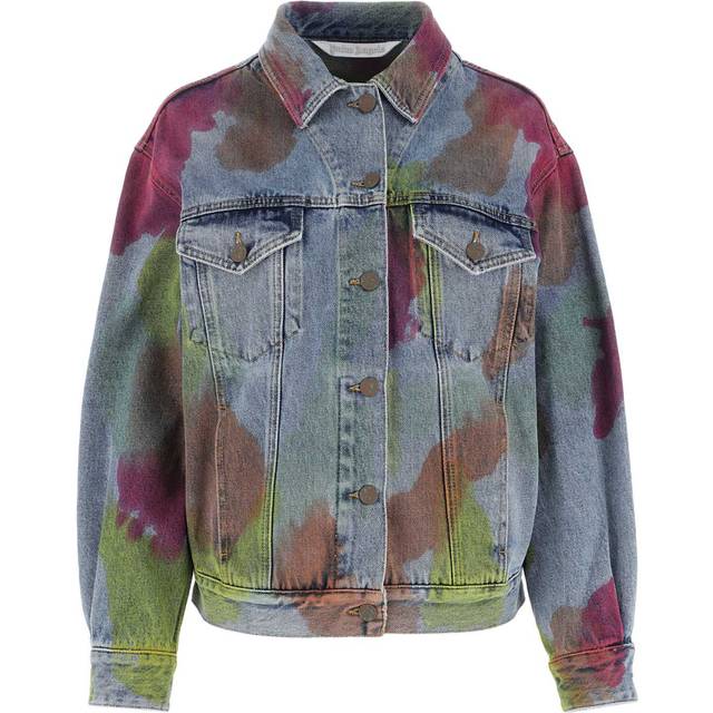 Palm Angels, Jacka, Dam, S, Denim, Denimjacka - blue (S)