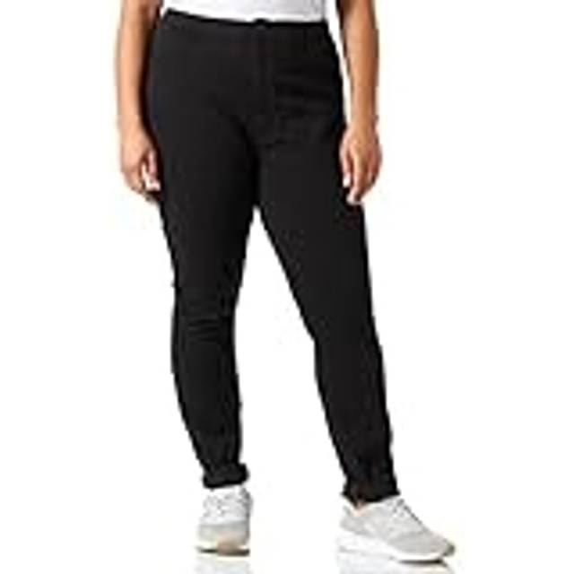 Wrangler High Rise Skinny Stretch Jeans Black