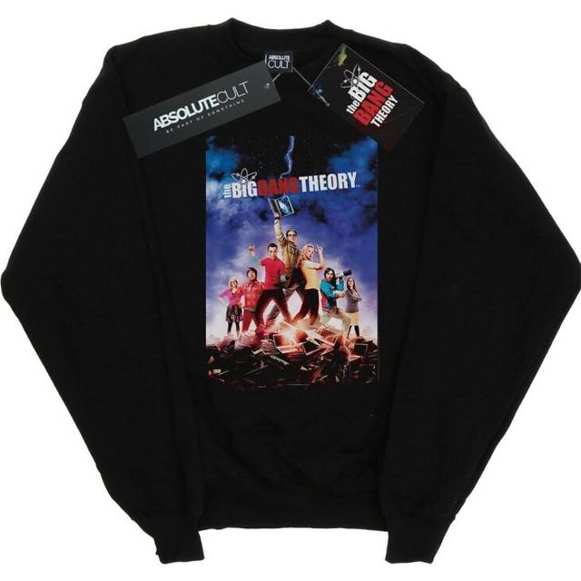 The Big Bang Theory Mens Character Poster Sweatshirt XXL black