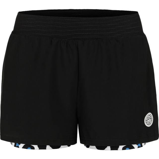 Bidi Badu Leoparty Styles Printed 2in1 Shorts Women black, size: S
