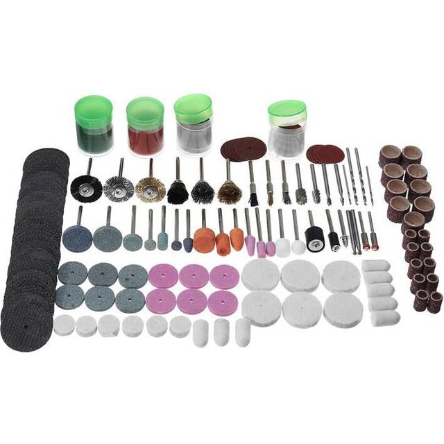 180pcs 1/8 Inch Shank Rotary Tool Accessories Set Polishing Cutting Grinding Bits for Dremel