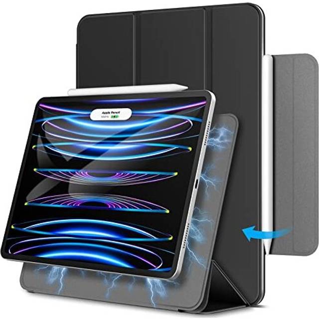 Magnetic Case for iPad Pro 11 Inch All Models, and iPad Air 5/4 (10.9-inch 2022/2020), Support Pencil 2nd Gen Charging, Magnetic Attachment, Cover
