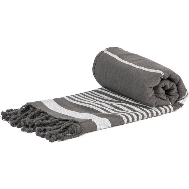 160cm x 90cm Deluxe Turkish Cotton Bath Towel - Steel Grey