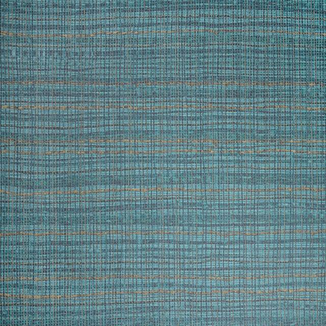 Chelchowska Pepper Collection Fondo Wild Grass Effect 10.05m x 53cm Wallpaper Roll - Teal (1,005cm L X 53cm W)