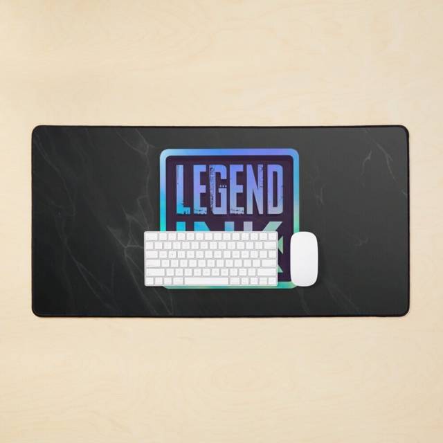 Desk Mat Legend Ink Large Gaming Mouse Pad 35x16 inch