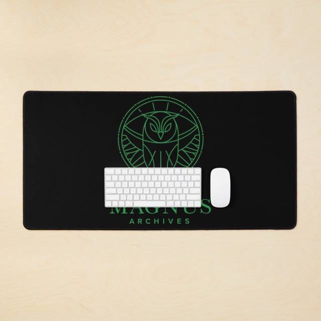 Desk Mat All Seeing Owl Large Gaming Mouse Pad 35x16 inch