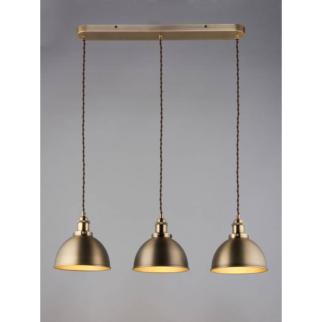 John Lewis Baldwin 3 Pendant Diner Ceiling Light