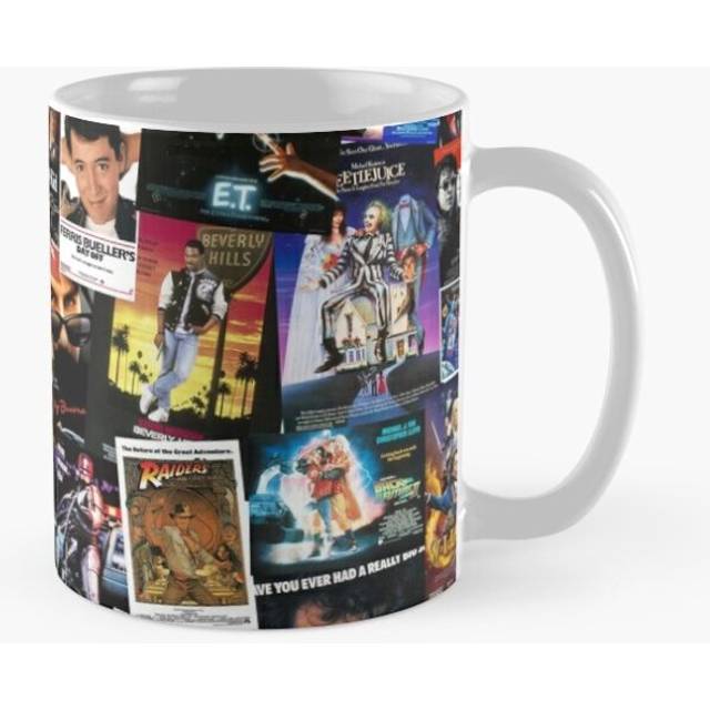Mugs 11oz 1980s Movie Posters Coffee Ceramic Mug Funny Anniversary Novelty Christmas Gift