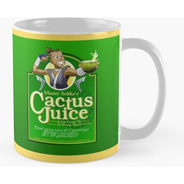 Mugs 11oz Master Sokka's Cactus Juice Coffee Ceramic Mug Funny Anniversary Novelty Christmas Gift