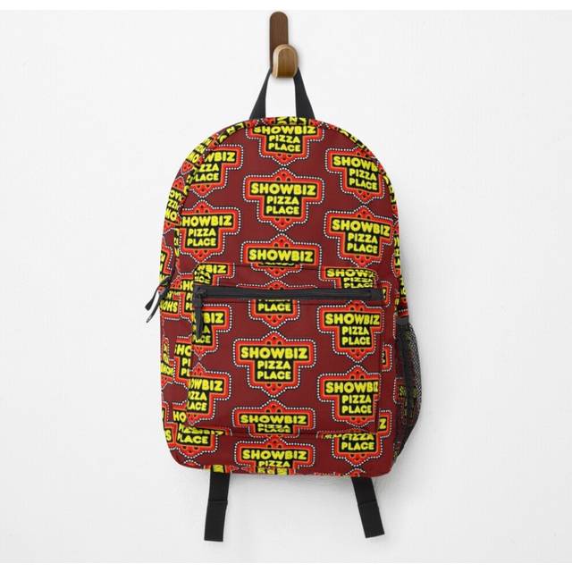 "Backpack Showbiz Pizza School Bag Travel 15"""