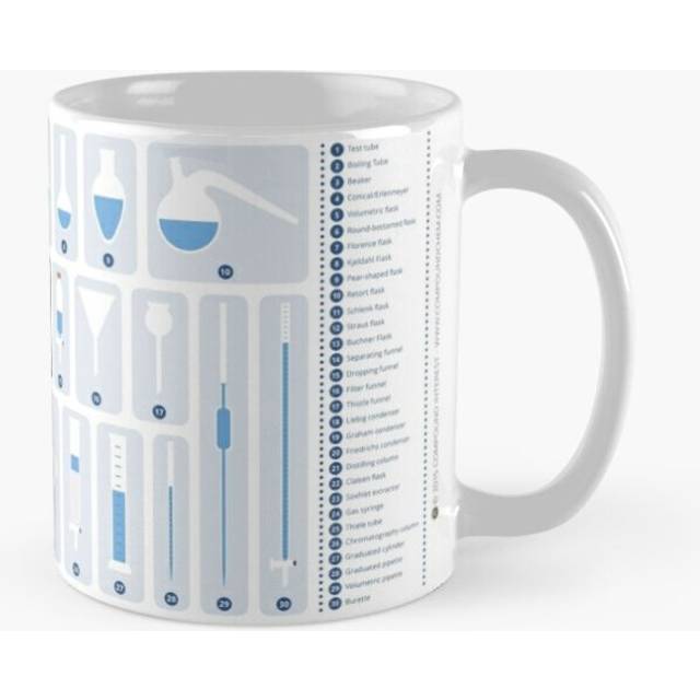 Mugs 11oz Chemistry Laboratory Glassware Coffee Ceramic Mug Funny Anniversary Novelty Christmas Gift
