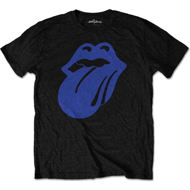 (L, Black) The Rolling Stones Blue & Lonesome 72 tongue T Shirt