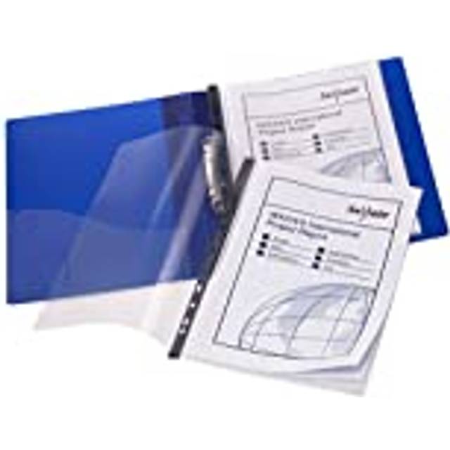 Snopake A4 20 Pocket Clear RingBinder Display Book [Pack of 5] with Multi-Punched Reinforced Spine [14890]