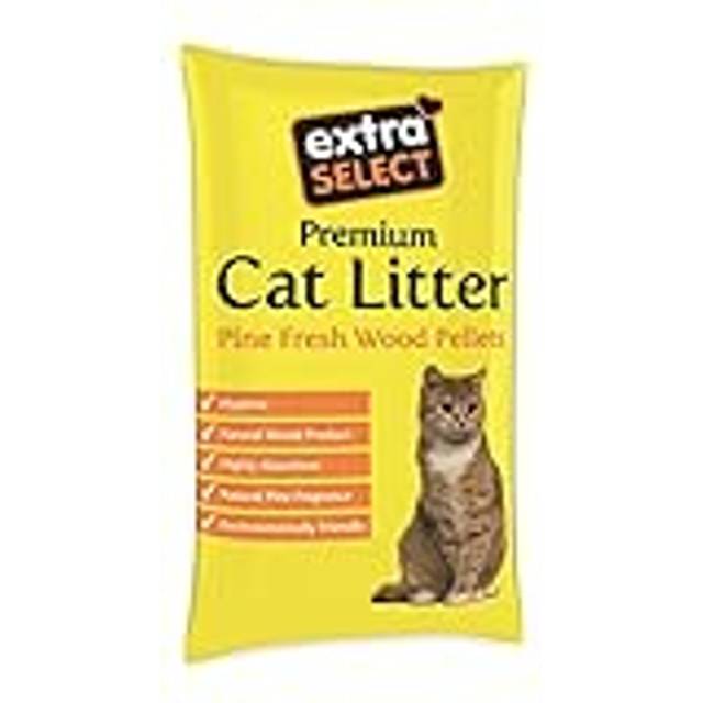 Extra Select Premium Wood Based Cat Litter, 15 L