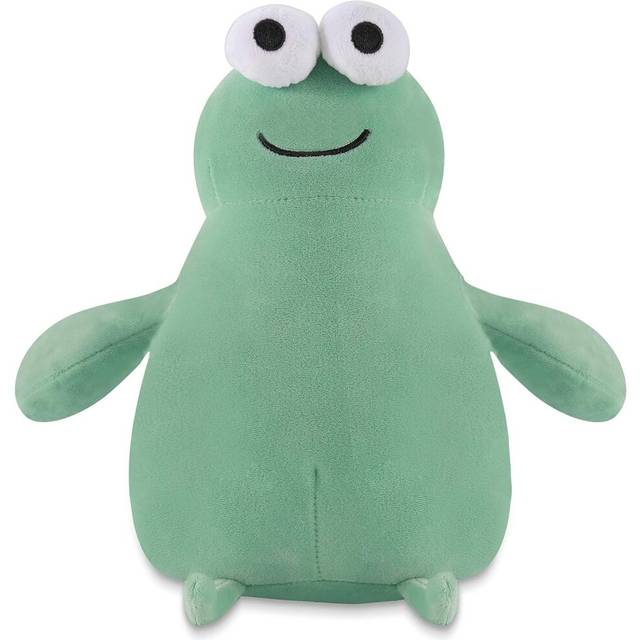11 Inch Fat Frog Plush, Soft Frog Stuffed Animal Cute Frog Doll Toy Big Eyes Frog Kawaii Plushie Frog Cartoon Decorat Gifts for Kids Boys and Girls