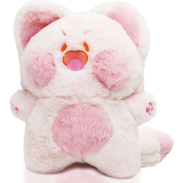 16'' Cat Plush Cute Cat Stuffed Animal Soft Kawaii Kitten Plushie Pillow Doll Toy for Girlfriend Kids