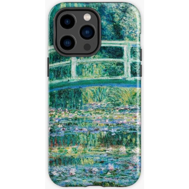Phone Case 1899-Claude Monet-Water Lilies and Japanese Bridge for iPhone Samsung 14 13 12 11 Plus Pro Max Galaxy S23 S22 Ultra Note 20 10