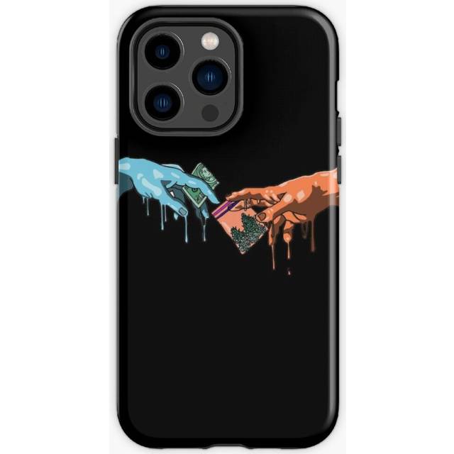 Phone Case Grime Michelangelo Weed for iPhone Samsung 14 13 12 11 Plus Pro Max Galaxy S23 S22 Ultra Note 20 10
