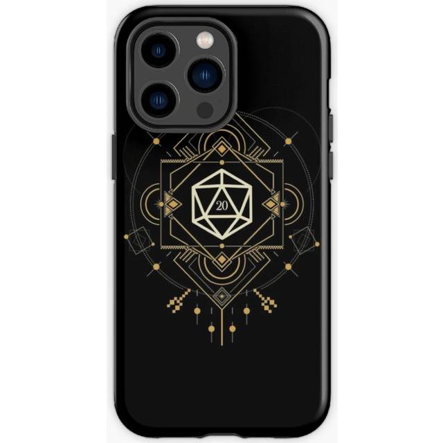 Phone Case Esoteric D20 Dice of the Mystic for iPhone Samsung 14 13 12 11 Plus Pro Max Galaxy S23 S22 Ultra Note 20 10