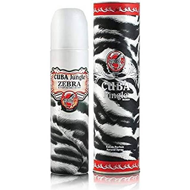Cuba Jungle Zebra By Champs For Women. Eau De Parfum Spray 3.3 Oz.