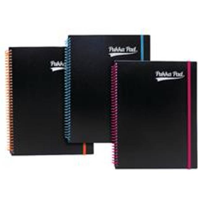 Pukka Pad Neon Signature Jotta Notebook 200 Pages A4 (3 Pack)